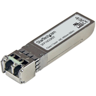 Picture of StarTech.com Cisco FET-10G Compatible SFP+ Module - 10GBASE-USR - 10GE Gigabit Ethernet SFP+ 10GbE Multimode Fiber MMF Optic Transceiver