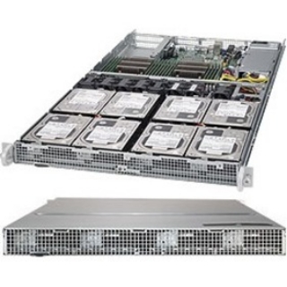 Picture of Supermicro SuperServer 6018R-TD8 Barebone System - 1U Rack-mountable - Socket LGA 2011-v3 - 2 x Processor Support