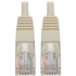 Picture of Tripp Lite 1ft Cat5e / Cat5 350MHz Molded Patch Cable RJ45 M/M White 1'