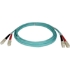 Picture of Tripp Lite 15M 10Gb Duplex Multimode 50/125 OM3 LSZH Fiber Optic Patch Cable SC/SC Aqua 50' 50ft 15 Meter