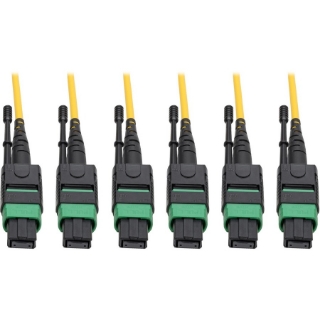 Picture of Tripp Lite MTP/MPO APC Singlemode Slim Trunk Cable 40/100 Gbe 24-Strand 38M