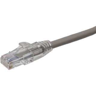 Picture of Axiom 100FT CAT6 UTP 550mhz Patch Cable Clear Snagless Boot (Gray) - TAA Compliant