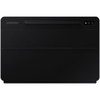 Picture of Samsung Book Cover Keyboard/Cover Case (Book Fold) Samsung Galaxy Tab S7 Tablet - Black