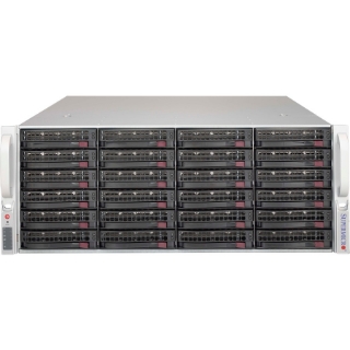 Picture of Supermicro SuperChassis 846BE1C-R1K03JBOD Drive Enclosure - 4U Rack-mountable - Black