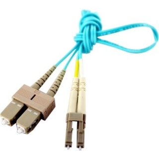 Picture of Axiom LC/SC BENDnFLEX Silver MMD OM4 50/125 Plenum Bend Insensitive Fiber 90m
