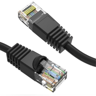 Picture of Axiom 5FT CAT6 550mhz Patch Cable Molded Boot (Black)