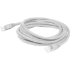 Picture of AddOn 5ft RJ-45 (Male) to RJ-45 (Male) White Snagless Cat6A FTP PVC Copper Patch Cable