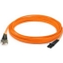 Picture of AddOn 1m MT-RJ (Male) to ST (Male) Straight Orange OM1 Duplex Fiber OFNR (Riser-Rated) Patch Cable