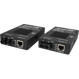 Picture of Transition Networks Stand-alone Fast Ethernet Media Converter 100Base-TX to 100Base-FX