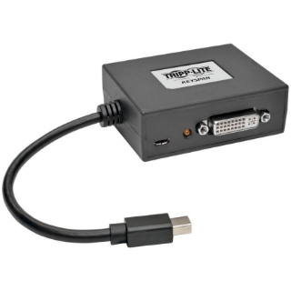 Picture of Tripp Lite 2-Port Mini DisplayPort to DVI Multi Stream Transport Hub 1080p