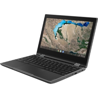 Picture of Lenovo 300e Chromebook 2nd Gen 81MB001DUS 11.6" Touchscreen Convertible 2 in 1 Chromebook - HD - 1366 x 768 - Intel Celeron N4020 Dual-core (2 Core) 1.10 GHz - 4 GB Total RAM - 32 GB Flash Memory - Black