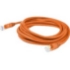 Picture of AddOn 10ft Non-Terminated Shielded Orange Cat6 STP Plenum-Rated Copper Patch Cable