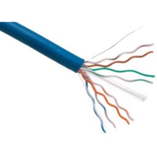 Picture of Axiom CAT6 23AWG 4-Pair Solid 550MHz Plenum Bulk Cable Spool 1000FT (Blue)