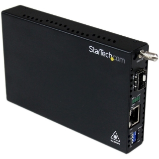 Picture of StarTech.com Gigabit Ethernet Fiber Media Converter with Open SFP Slot