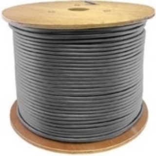 Picture of AddOn 1000ft Non-Terminated Gray Cat6A UTP PVC Solid Copper Patch Cable