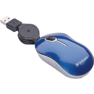 Picture of Verbatim Mini Travel Optical Mouse - Blue