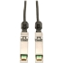 Picture of Tripp Lite 1M SFP+ 10Gbase-CU Twinax Passive Copper Cable SFP-H10GB-CU1M Compatible Black 3ft 3'