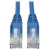 Picture of Tripp Lite 25ft Cat5e / Cat5 Snagless Molded Patch Cable RJ45 M/M Blue 25'