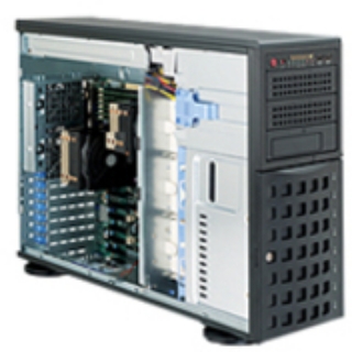 Picture of Supermicro SuperServer 7046T-6F Barebone System - 4U Tower - Socket B LGA-1366