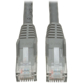 Picture of Tripp Lite 2ft Cat6 Gigabit Snagless Molded Patch Cable RJ45 M/M Gray 2'