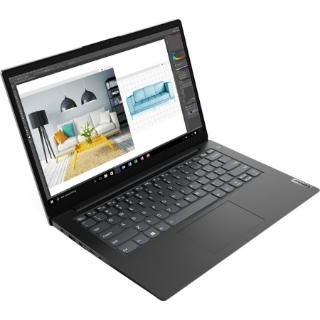 Picture of Lenovo V14 G2 ALC 82KC009VUS 14" Notebook - HD - 1366 x 768 - AMD Ryzen 5 5500U Hexa-core (6 Core) 2.10 GHz - 8 GB Total RAM - 256 GB SSD - Black