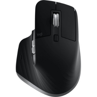 Picture of Logitech MX Master 3 Advanced Wireless Mouse for Mac, Ultrafast Scrolling, Use on Any Surface, Ergonomic, 4000 DPI, Customization, USB-C, Bluetooth, USB, Apple Mac, Space Gray