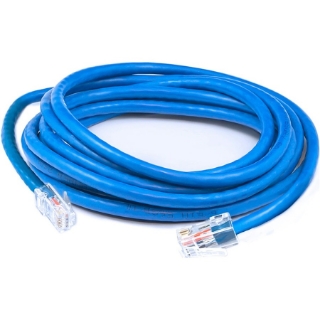 Picture of AddOn 16ft RJ-45 (Male) to RJ-45 (Male) Blue Cat6 UTP PVC Copper Patch Cable