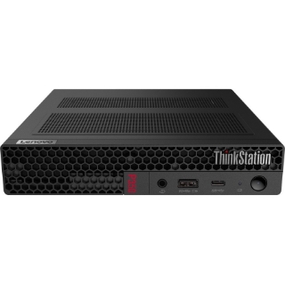 Picture of Lenovo ThinkStation P350 30EF003FUS Workstation - 1 x Intel Core i9 Octa-core (8 Core) i9-11900T 11th Gen 1.50 GHz - 16 GB DDR4 SDRAM RAM - 512 GB SSD - Tiny - Black