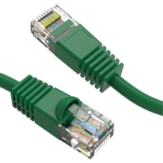 Picture of Axiom 100FT CAT6 550mhz Patch Cable Molded Boot (Green)