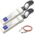 Picture of AddOn Arista Networks Compatible TAA Compliant 10GBase-AOC SFP+ to SFP+ Direct Attach Cable (850nm, MMF, 1m)