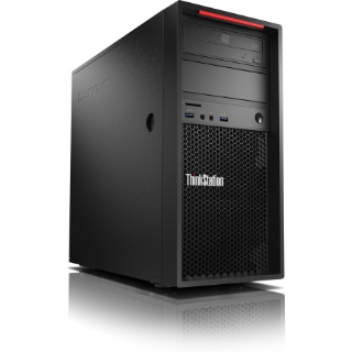 Picture of Lenovo ThinkStation P320 30BH002EUS Workstation - 1 x Intel Core i7 Quad-core (4 Core) i7-7700 7th Gen 3.60 GHz - 16 GB DDR4 SDRAM RAM - 1 TB HDD - Tower - Raven Black