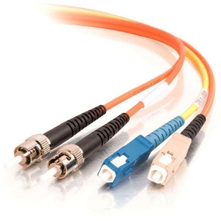 Picture of C2G 10m SC/ST 62.5/125 Mode-Conditioning Fiber Patch Cable - Orange