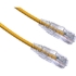 Picture of Axiom 1FT CAT6A BENDnFLEX Ultra-Thin Snagless Patch Cable 650mhz (Yellow)