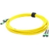 Picture of AddOn 5m MPO (Female) to MPO (Female) 24-Strand Yellow OS2 Straight OFNR (Riser-Rated) Fiber Trunk Cable