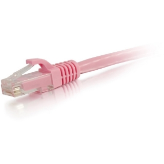 Picture of C2G 30ft Cat6a Snagless Unshielded (UTP) Network Patch Ethernet Cable-Pink