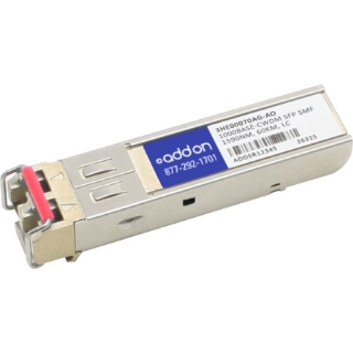 Picture of AddOn Alcatel-Lucent Nokia 3HE00070AG Compatible TAA Compliant 1000Base-CWDM SFP Transceiver (SMF, 1590nm, 60km, LC)