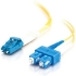 Picture of C2G 3m LC-SC 9/125 Duplex Single Mode OS2 Fiber Cable - Yellow - 10ft