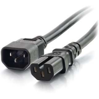 Picture of C2G 3ft 14AWG 250 Volt Power Cord (IEC C14 to IEC C15)