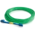 Picture of C2G-5m LC-LC 9/125 OS1 Duplex Singlemode PVC Fiber Optic Cable - Green