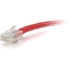 Picture of C2G-10ft Cat5e Non-Booted Unshielded (UTP) Network Patch Cable - Red