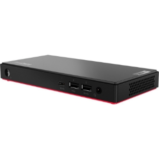 Picture of Lenovo ThinkCentre M75n 11BS000MUS Desktop Computer - AMD Ryzen 3 3300U Quad-core (4 Core) 2.10 GHz - 8 GB RAM DDR4 SDRAM - 128 GB SSD - Nano - Black