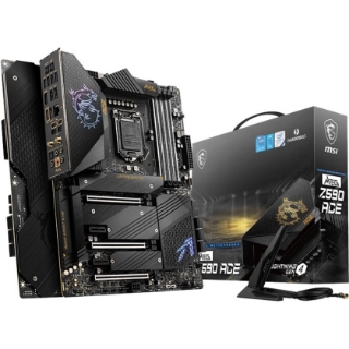 Picture of MSI MEG Z590 ACE Desktop Motherboard - Intel Z590 Chipset - Socket LGA-1200 - Intel Optane Memory Ready - ATX