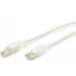 Picture of StarTech.com StarTech.com Transparent USB 2.0 cable - 4 pin USB Type A (M) - 4 pin USB Type B (M) - 10 ft