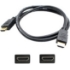 Picture of 6ft Lenovo 0B47070 Compatible HDMI 1.4 Male to HDMI 1.4 Male Black Cable For Resolution Up to 4096x2160 (DCI 4K)