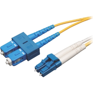 Picture of Tripp Lite 50M Duplex Singlemode 9/125 Fiber Optic Patch Cable LC/SC 164' 164ft 50 Meter