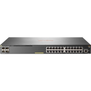 Picture of HPE Aruba 2930F 24G PoE+ 4SFP+ TAA-compliant Switch