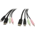 Picture of StarTech.com 6 ft 4-in-1 USB DisplayPort KVM Switch Cable