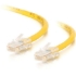 Picture of C2G-10ft Cat5e Non-Booted Crossover Unshielded (UTP) Network Patch Cable - Yellow