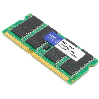 Picture of AddOn AA1333D3S9/8G x1 JEDEC Standard 8GB DDR3-1333MHz Unbuffered Dual Rank 1.5V 204-pin CL9 SODIMM