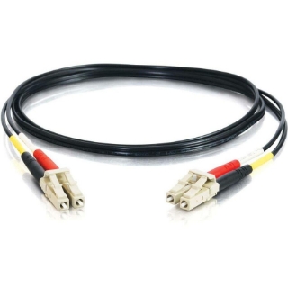 Picture of C2G-3m LC-LC 62.5/125 OM1 Duplex Multimode PVC Fiber Optic Cable - Black